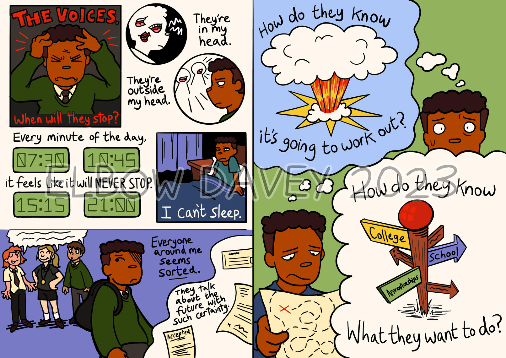 Page 1 of comic Commissioned for Koru Associates Limited (2023)