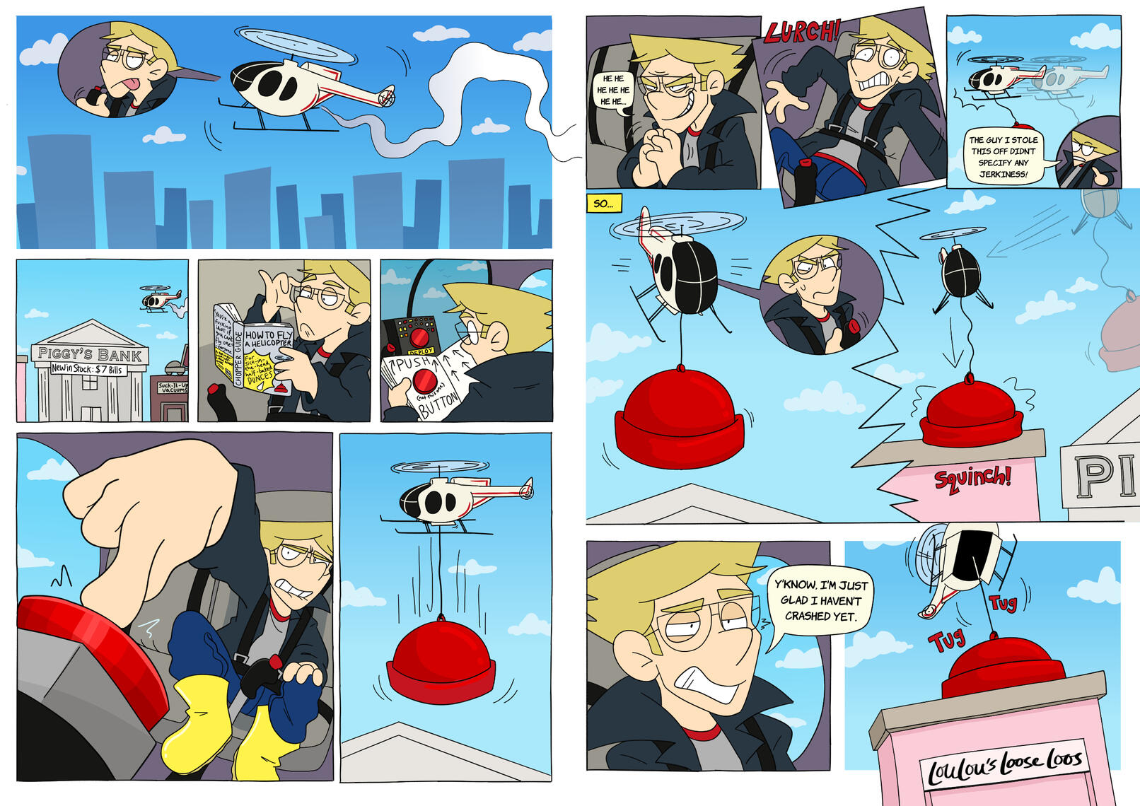 Your Favourite Nemesis Pilot - pages 3/4 (2023)