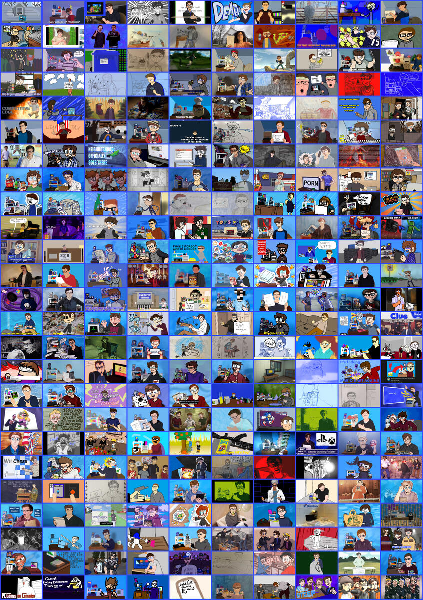 The finished project, featuring nearly 250 participants