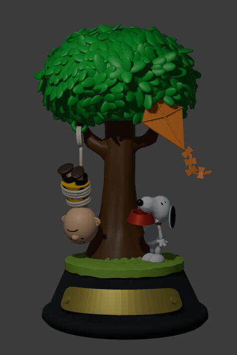 Charlie Brown 3D Model